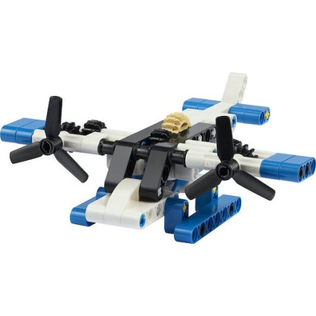 Lego Technic White Seaplane (Polybag) (30736) (Lgo30736)
