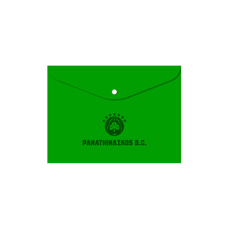 ΦΑΚΕΛΟΣ ΜΕ ΚΟΥΜΠΙ / ΠΡΑΣΙΝΟΣ - ΠΑΝΑΘΗΝΑΪΚΟΣ ΜΠΑΣΚΕΤ 6