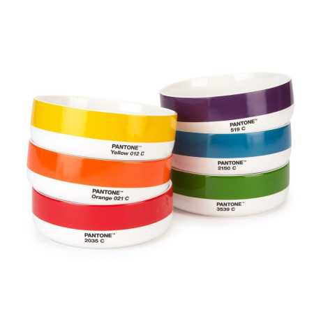 Pantone™ - Μπολ - σετ 6 Χρωματα