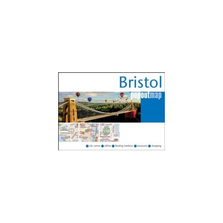 Bristol Popout map - Pocket Size, pop up map of Bristol City Centre