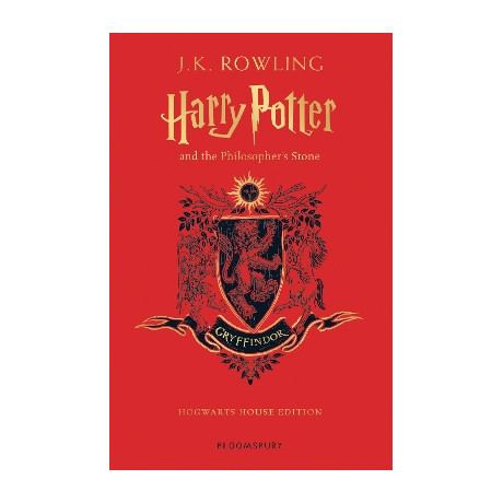 Harry Potter and the Philosophers Stone – Gryffindor Hogwarts House Edition hc