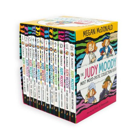 The Judy Moody Most Mood-Tastic Collection Ever: Books 1-12