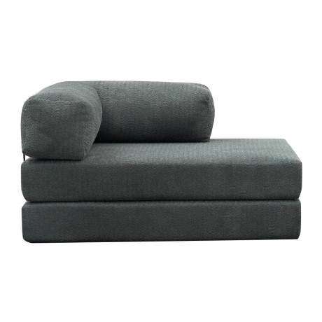 Καναπές - Κρεβάτι Comfort Megapap Διθέσιος Υφασμάτινος Χρώμα Μέντα 140x95x75εκ.