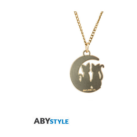 Abysse: Sailor Moon - Cats on the Moon Pendant Necklace (Abyacc534)