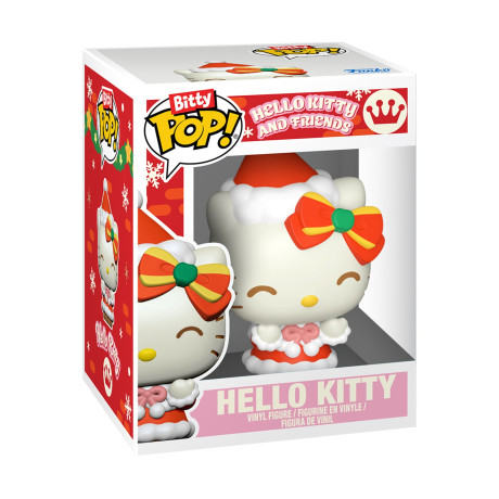 Funko Bitty Pop! Towns: Hello Kitty and Friends (Holiday) - Hello Kitty & Merry Market Vinyl Figures