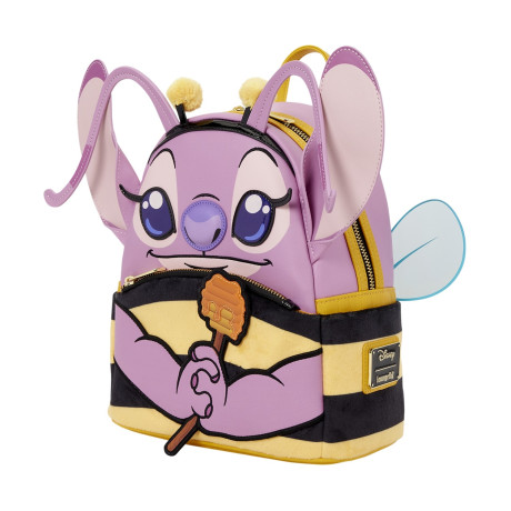 Loungefly Disney: Stitch - Angel Bumblebee Costume Cosplay Mini Backpack (Wdbk4690)