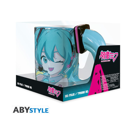 Abystyle: Hatsune Miku - Miku 3d Handle mug (Abymuga725)