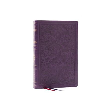 Rsv Personal Size Bible With Cross References, Purple Leathersoft, Thumb Indexed, (Sovereign Collection)
