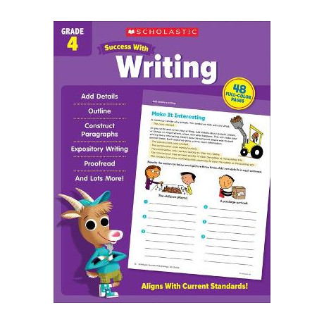 Scholastic Success With Writing Grade 4 Workbook