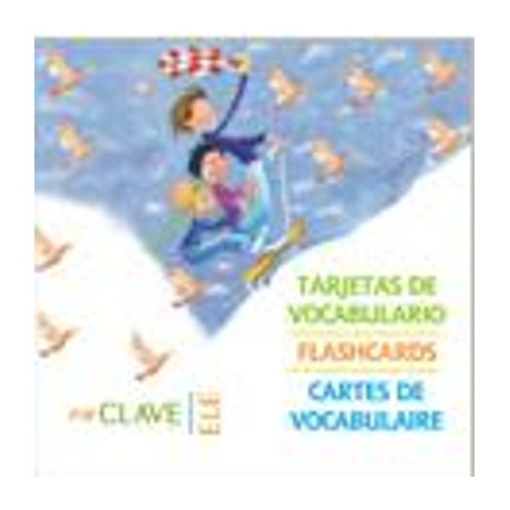 Uno dos Tres ya Tarjetas de Vocabulario