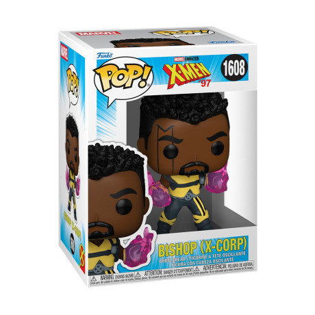Funko Pop! Marvel Animation: x -Men '97 - Bishop (x-Corp) #1608 Bobble-Head Vinyl Figure
