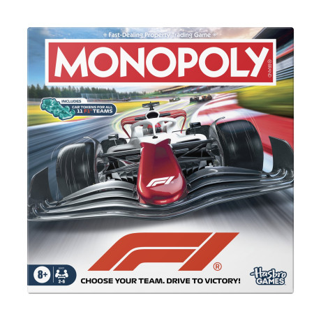 Hasbro Monopoly: Formula 1 (English Language) (G3437)