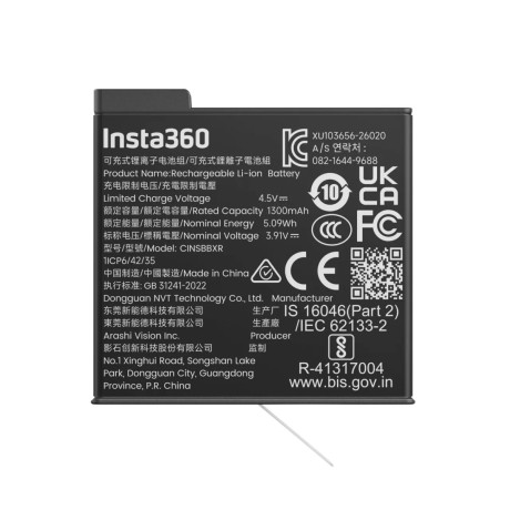 Insta360 x6 Lite Battery