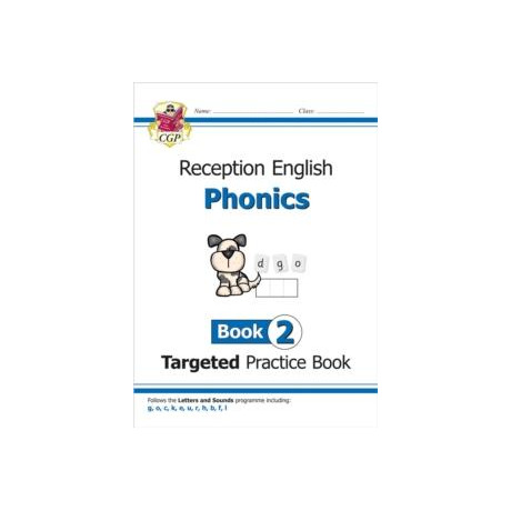 Reception English Phonics Targeted Practice Book - Book 2