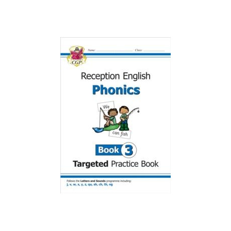 Reception English Phonics Targeted Practice Book - Book 3
