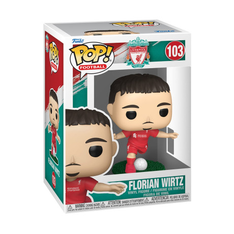 Funko Pop! Football: Liverpool Football Club - Florian Wirtz #103 Vinyl Figure