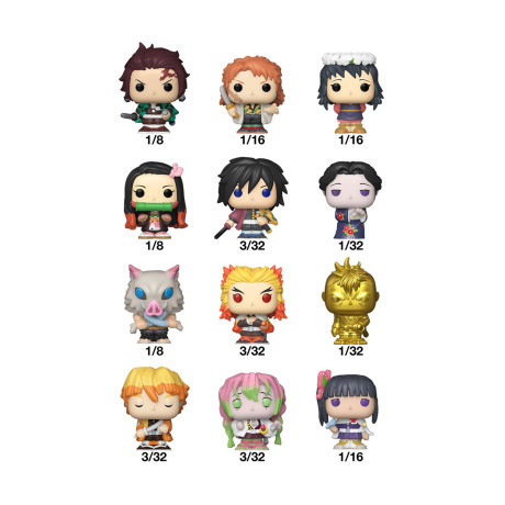 Funko Bitty Pop! Singles: Demon Slayer (Blind Bag/random) Vinyl Figure