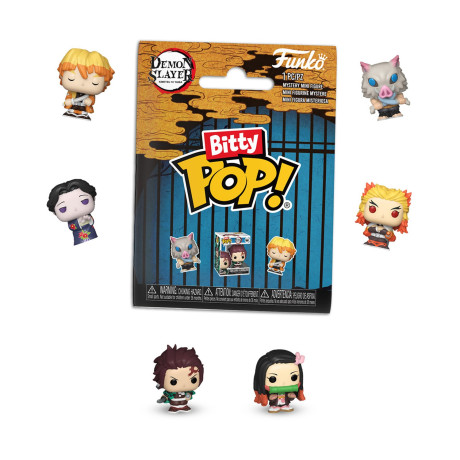 Funko Bitty Pop! Singles: Demon Slayer (Blind Bag/random) Vinyl Figure