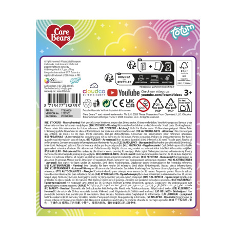 Totum: Care Bears - Shaped Stickers (75pcs) (Tt310000)