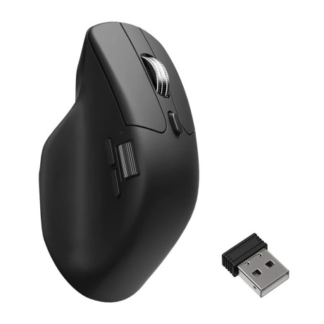 Keychron m6 (M6s-A23) Wireless Ergonomic Optical Mouse 8000hz Polling Rate Black