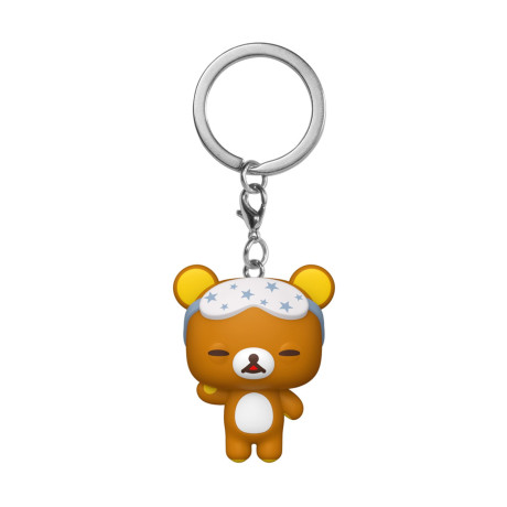 Funko Pocket Pop!: Rilakkuma - Rilakkuma (Sleepy) Vinyl Figure Keychain