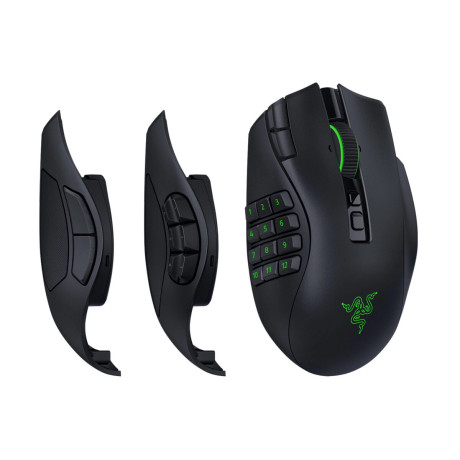 Razer Naga v3 pro - Wireless mmo Gaming Mouse - 280hr Battery - Swappable Side Plates - 23 Buttons