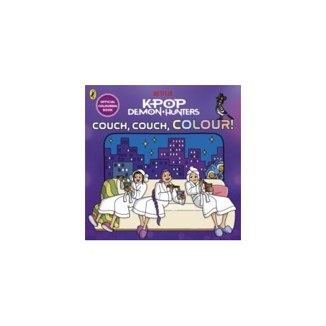 Kpop Demon Hunters: Couch, Couch, Colour!: Official Colouring Book