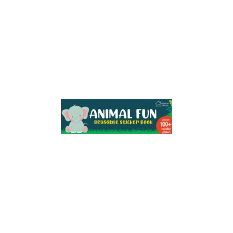 Animal fun Reusable Sticker Book for Children