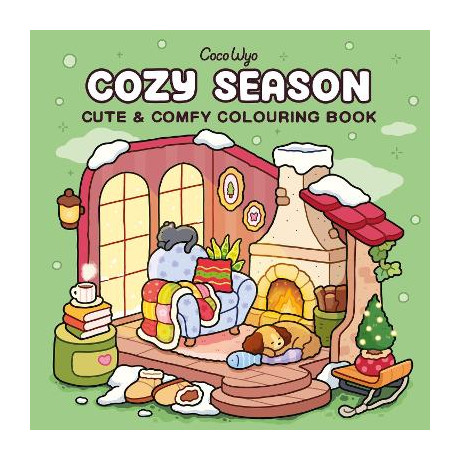 Cozy Season: Cute and Comfy Colouring Book