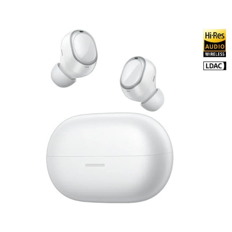 Qcy Melobuds a30 White - Adaptive A.i. anc -60db - 3 Devices Switch - Ipx5 - 8mic Calls - Stemless