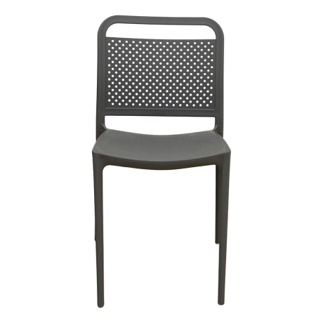 LORA DARK GREY ΚΑΡΕΚΛΑ ΠΟΛ/ΝΙΟΥ 41X49X78εκ.