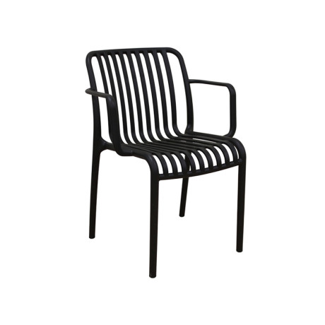 PARMA-S BLACK ΠΟΛΥΘΡΟΝΑ ΠΟΛ/ΝΙΟΥ 56X56X79εκ.