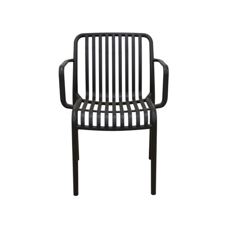 PARMA-S BLACK ΠΟΛΥΘΡΟΝΑ ΠΟΛ/ΝΙΟΥ 56X56X79εκ.