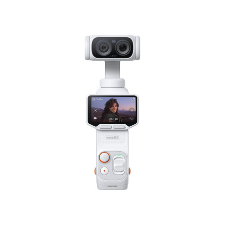 Insta360 Luna Ultra Creator Bundle White - 1-Inch 8k Leica Sensor, Dual Lens, Triple ai Chip, Oled