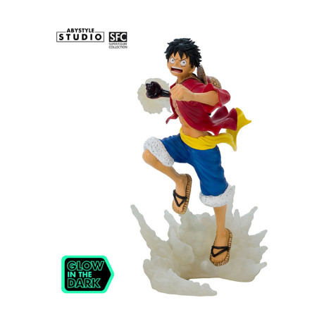 Abystyle: one Piece - Luffy (Glows in the Dark) Statue (24cm) (Abyfig158)