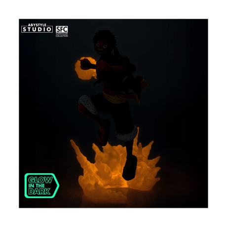 Abystyle: one Piece - Luffy (Glows in the Dark) Statue (24cm) (Abyfig158)