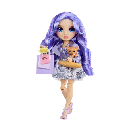 Mga Rainbow High: Pretty in Paris - Κούκλα Μόδας Violet (248798)