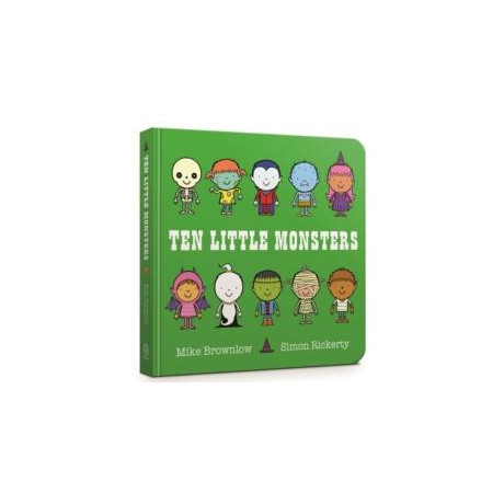 Ten Little Monsters Board Book