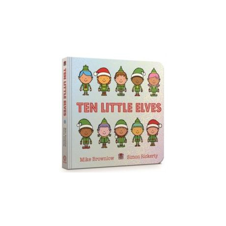 Ten Little Elves Board Book