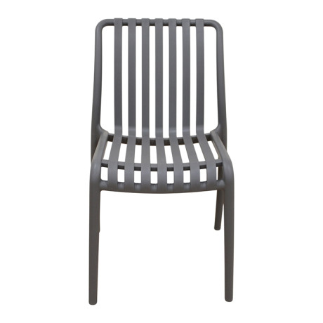 PARMA DARK GREY ΚΑΡΕΚΛΑ ΠΟΛ/ΝΙΟΥ 46X59X80εκ.