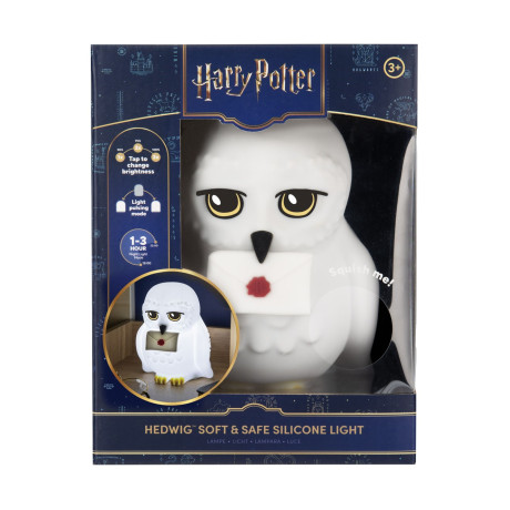 Paladone Squishyglo: Harry Potter - Hedwig Silicone Light Rechargeable (Pp16260hp)