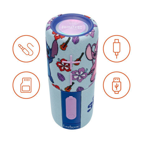 Lexibook: Stitch 2-in-1 Wireless Speaker (25.btpduo2d)