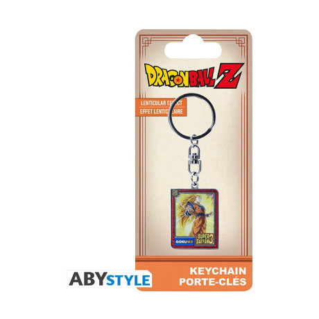 Abystyle: Dragon Ball - Super Saiyan 3 Goku Lenticular Keychain (Abykey651)