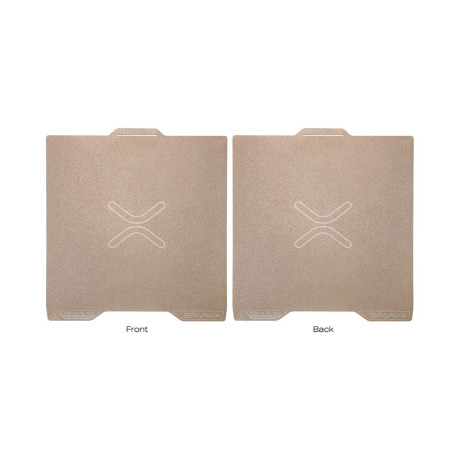 Creality Sparkx i7 Dual-Texture pei Plate - Double-Sided Gold Texture Print bed 265x300