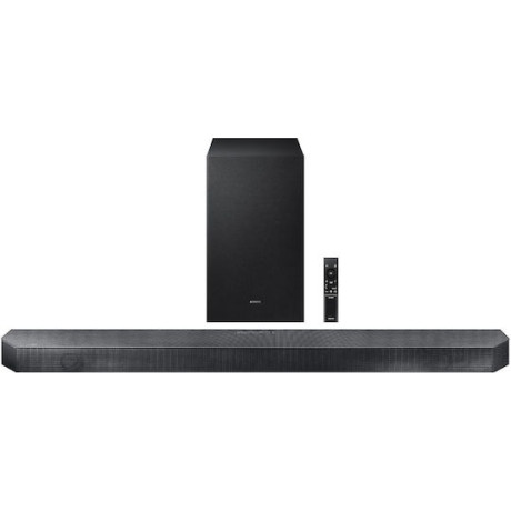 Samsung Soundbar Q600h 3.1.2ch Wireless Dolby Atmos q-Symphony Spacefit Sound pro (hw-Q600h) (Samhw-Q600h-en)