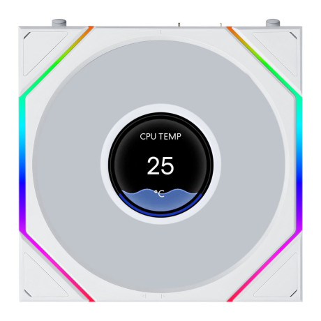Lian li uni fan tl lcd Flex Reversal White Wireless 120  3pcs Without Controller Case fan