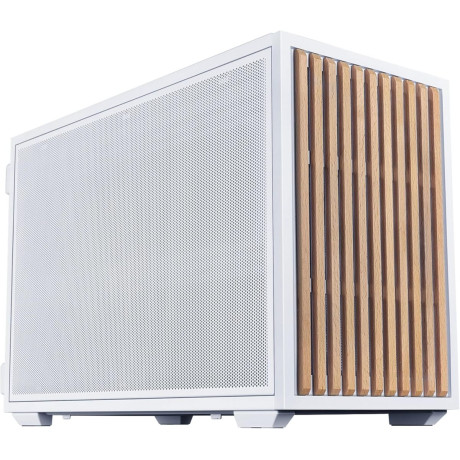 Lian li dan-b4 Wood White - Matx Mesh - pc Gaming Case - 2x 120 Fans Included - gpu Support 358.9mm