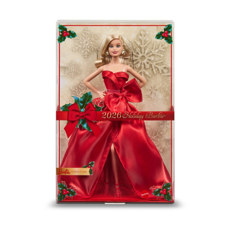 Mattel Barbie: Seasonal Celebrations - Holiday 2026 Blonde Doll (Jjx65)