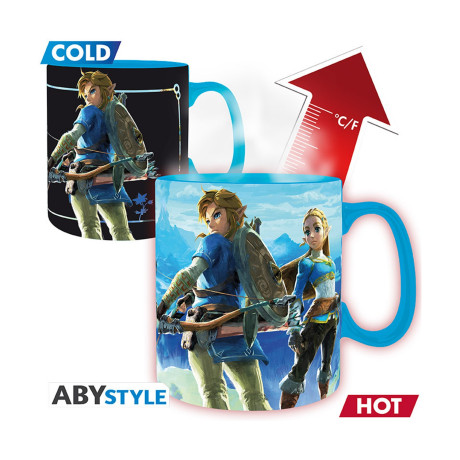Abysse Abystyle: the Legend Ofzelda - Breath the Wild Heat Change mug (460ml) (Abymuga648)