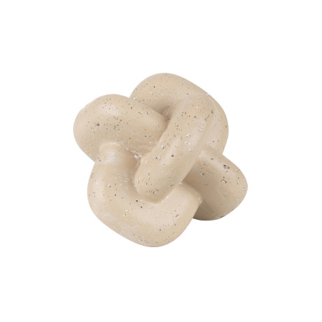 Estia Διακοσμητικο Κομπος Nyra Επιτραπεζιο 13cm Ivory